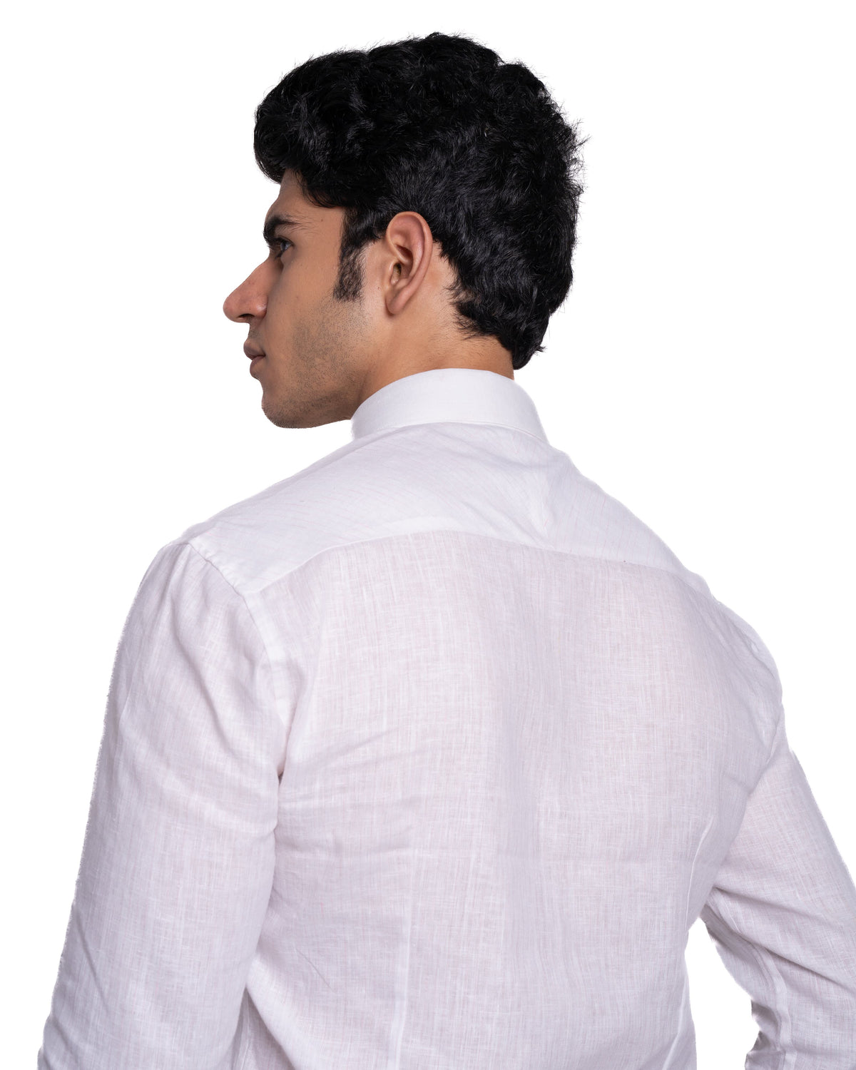 Linen Shirt - Contrast - Blossom