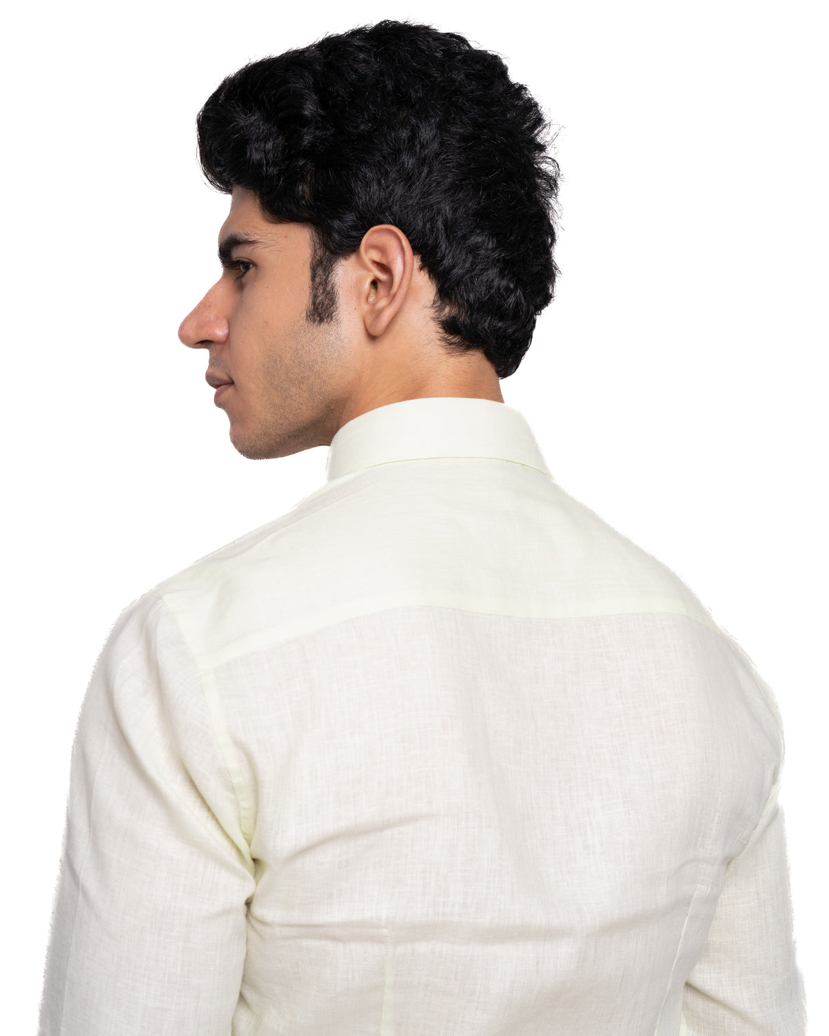 Pure Linen Shirt - Pastels - Citrine