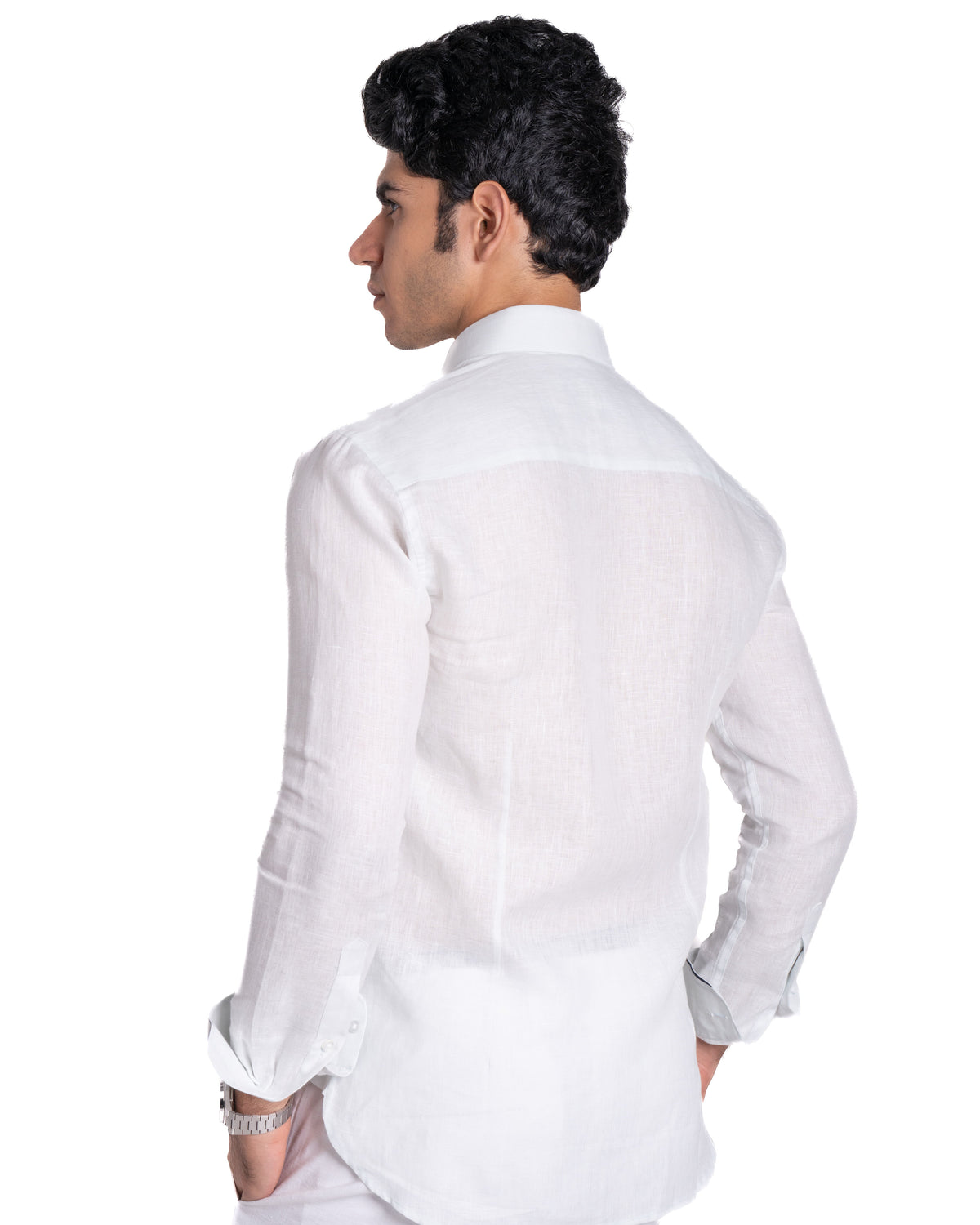 Pure Linen Shirt - Pastels - Mist