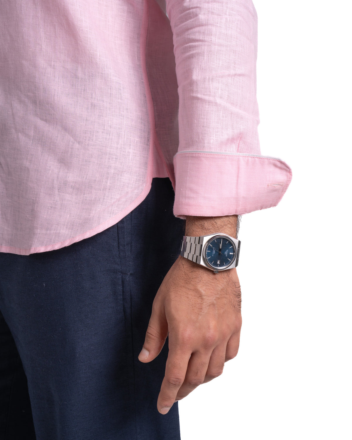 Pure Linen Shirt - Pastels - Blush