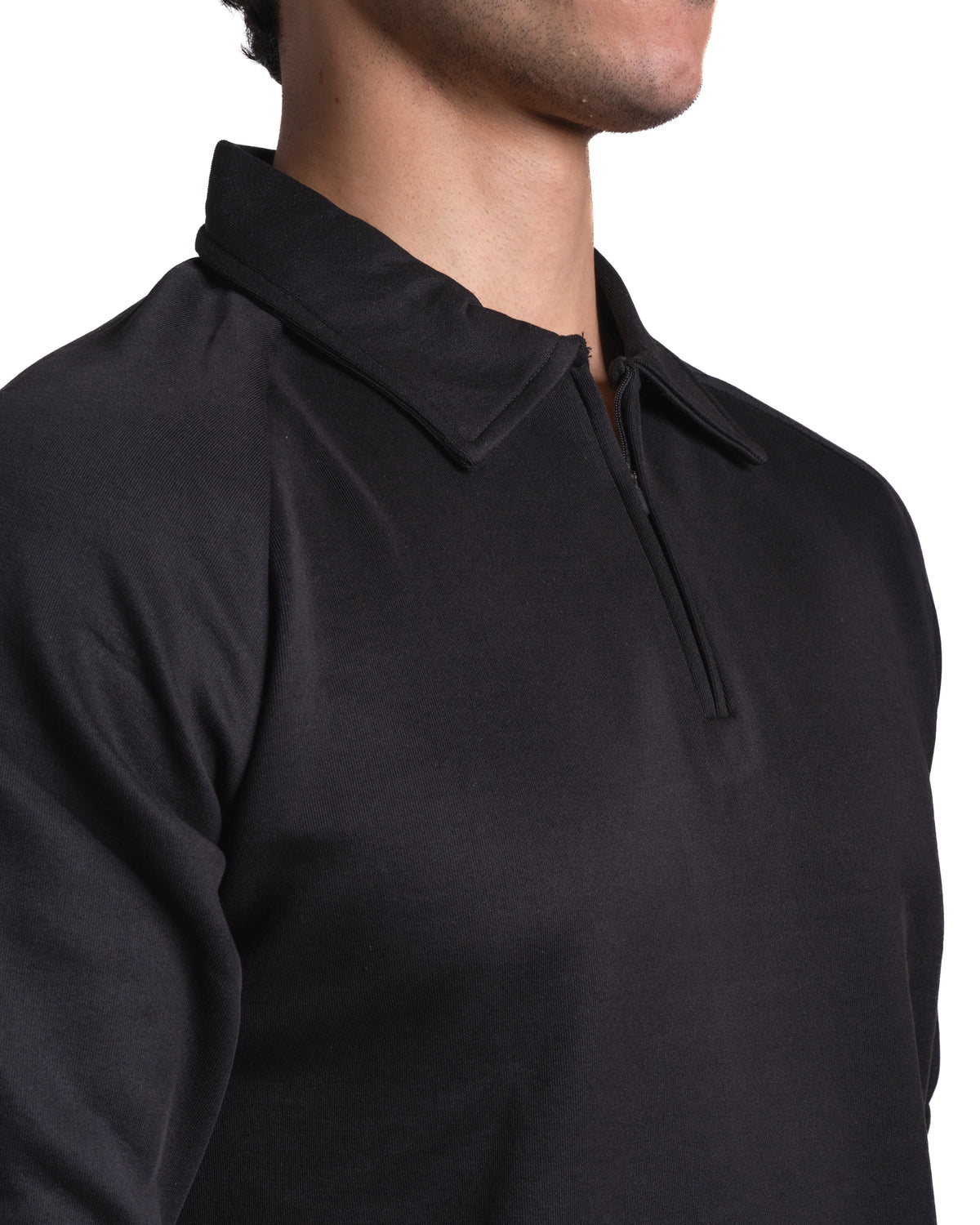 Still Full - Sleeved Polo - Shadow