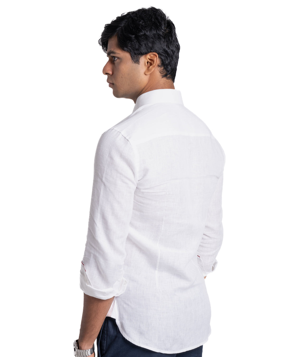 Pure Linen Shirt - Pastels - Cloud